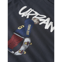 NAME IT T-shirt Nael Ombre Blue
